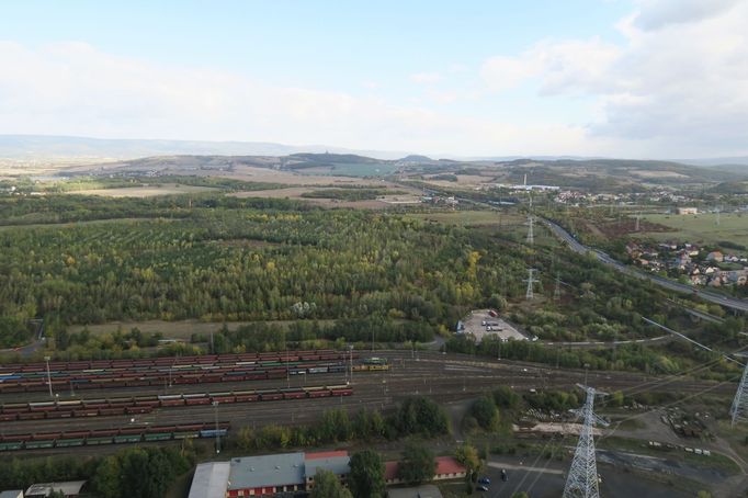 Elektrárna Ledvice a vyhlídková věž