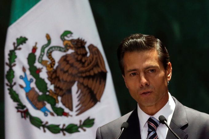 Mexický prezident Enrique Peña Nieto.