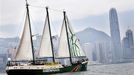 Rainbow Warrior II v roce 2011 v Hong Kongu