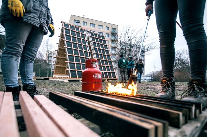 Studenti ČVUT navrhli útulny pro KRNAP.