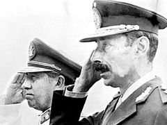 Latin America was a common place for exile of Nazi criminals - Klaus Barbie and General Pinochet