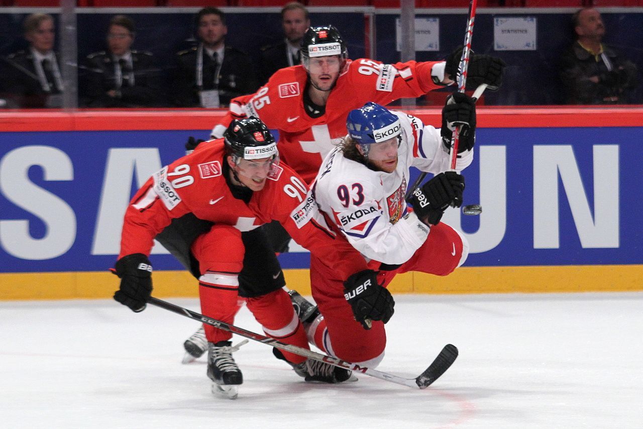 Hokej, MS 2013, Česko - Švýcarsko: Jakub Voráček