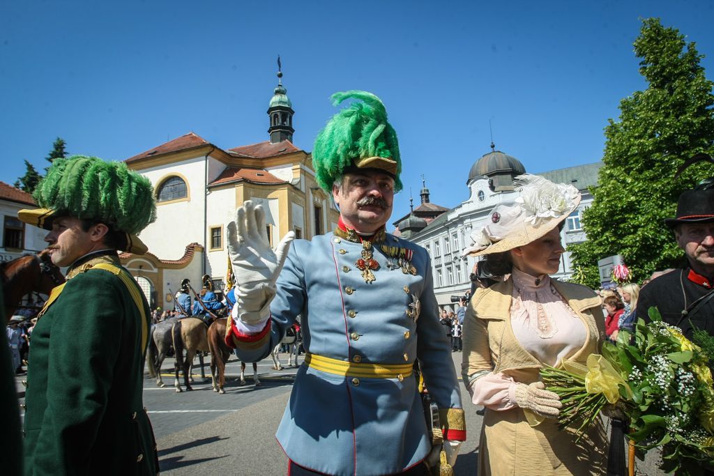 Vojenské manévry v Benešově