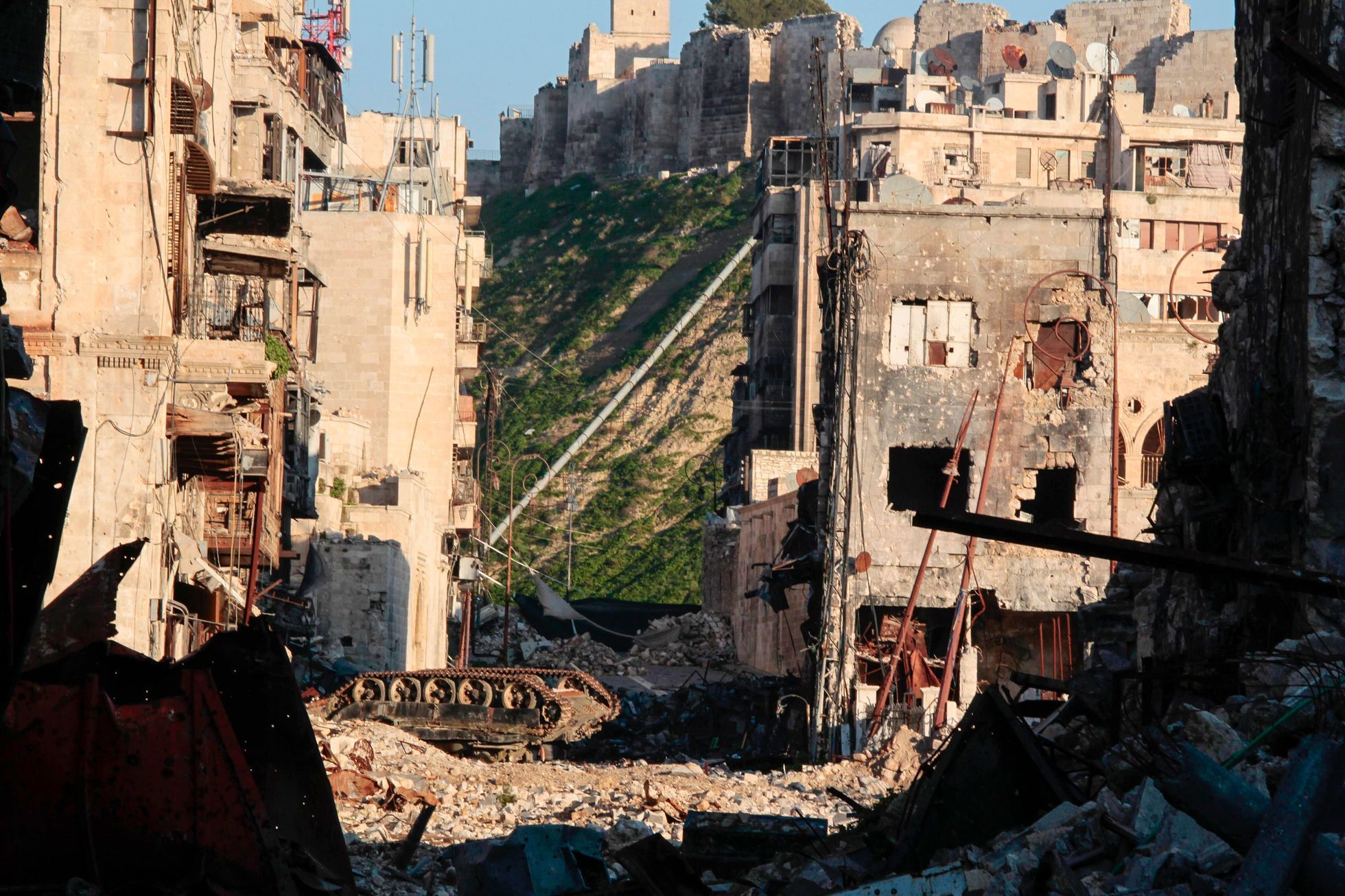 Aleppo, Sýrie, válka, výročí, bitva, historie
