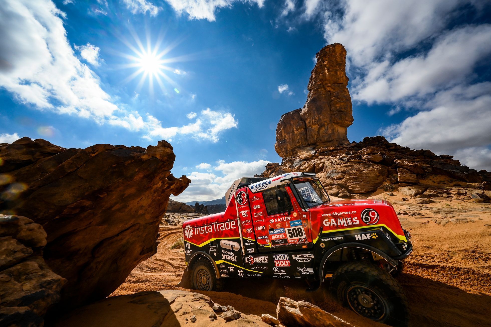4. etapa Rallye Dakar 2023: Aleš Loprais, Tatra