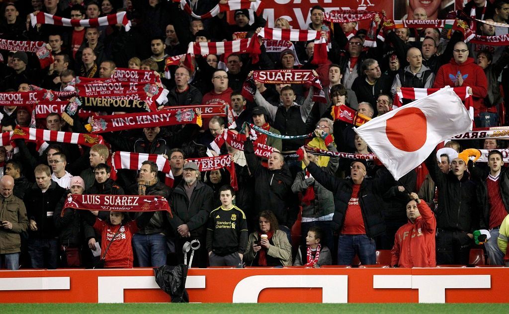 Podpora Japonsku - Liverpool