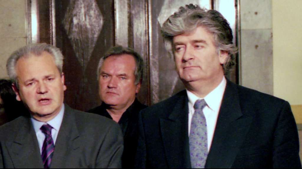 Radovan Karadžič, Ratko Mladič a Slobodan Miloševič - 2006