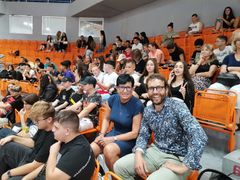 Ředitelka Merhautovy Jana Foltýnová a místostarosta pro školství Martin Glogar