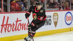 Ottawa Senators left wing Dominik Kubalik