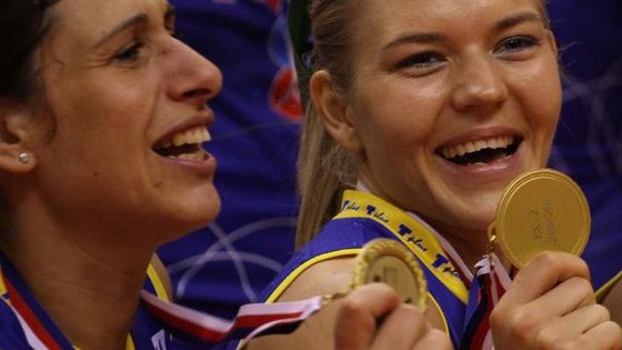 FOTO Volejbalistky Prostějova získaly zlatý hattrick