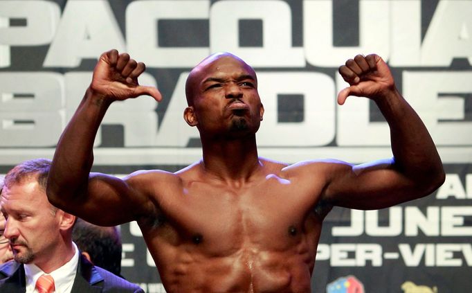 Před boxerskou show Manny Pacquiao - Timothy Bradley