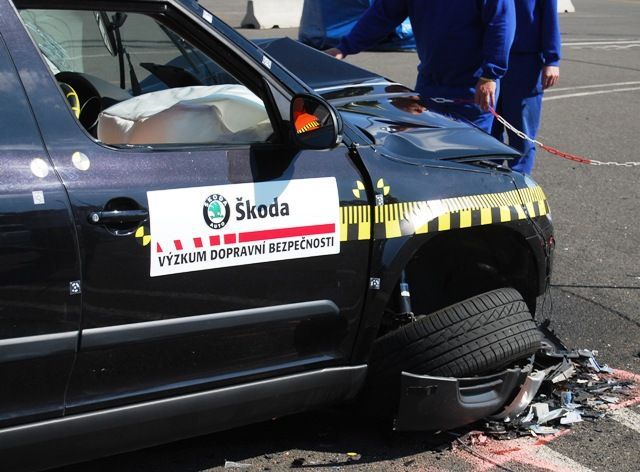 Crash test škoda