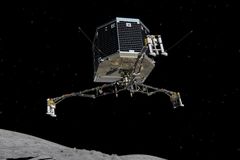 Hibernující sonda Philae by v lednu opět mohla posílat data z komety. Ubíhá jí ale čas
