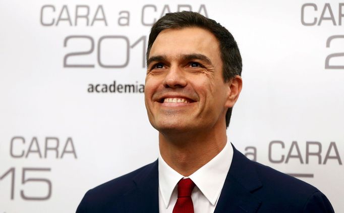 Předseda španělských socialistů (PSOE) Pedro Sánchez