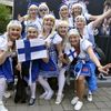 Fanoušci na hokejovém MS 2019: Finsko