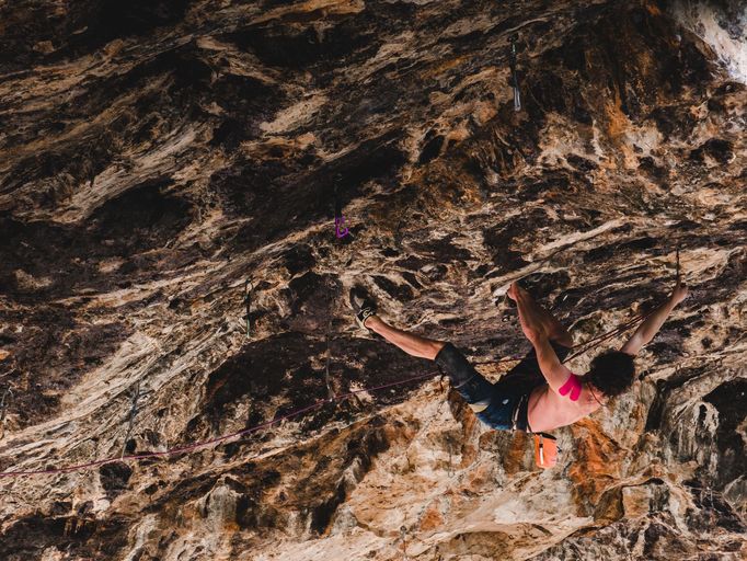 Adam Ondra leze v Izraeli