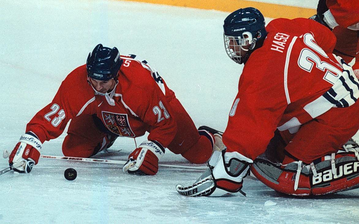 Nagano 1998: Petr Svoboda a Dominik Hašek
