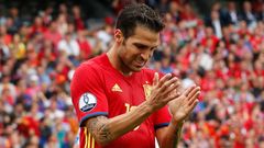 Euro 2016, Česko-Španělsko: zklamaný Cesc Fabregas