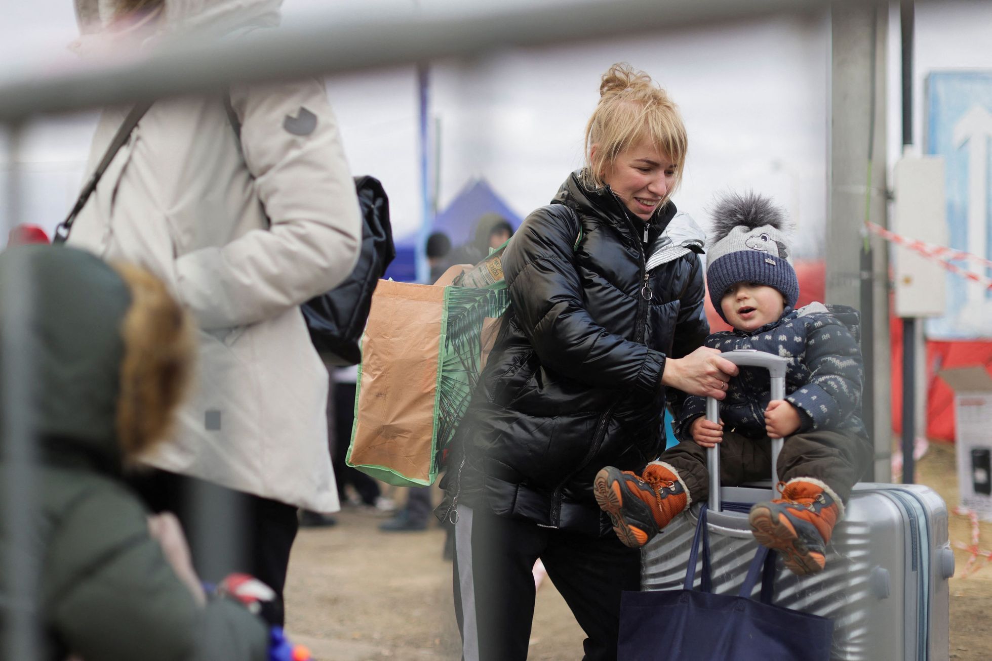 Ukrajina - uprchlíci - Vyšné Nemecké, Slovensko
