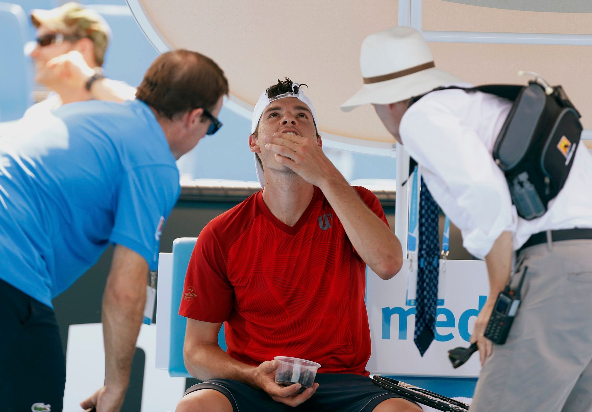 Frank Dancevic na Australian Open 2014