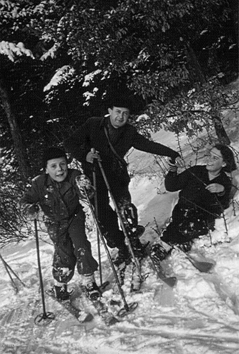 Historie lyžování - móda - 50. léta