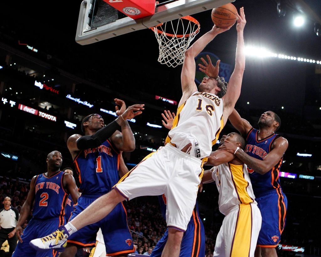Lakers - Knicks (Gasol)