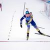biatlon, SP 2018/2019, Pokljuka, vytrvalostní závod žen, finiš Julije Džymové