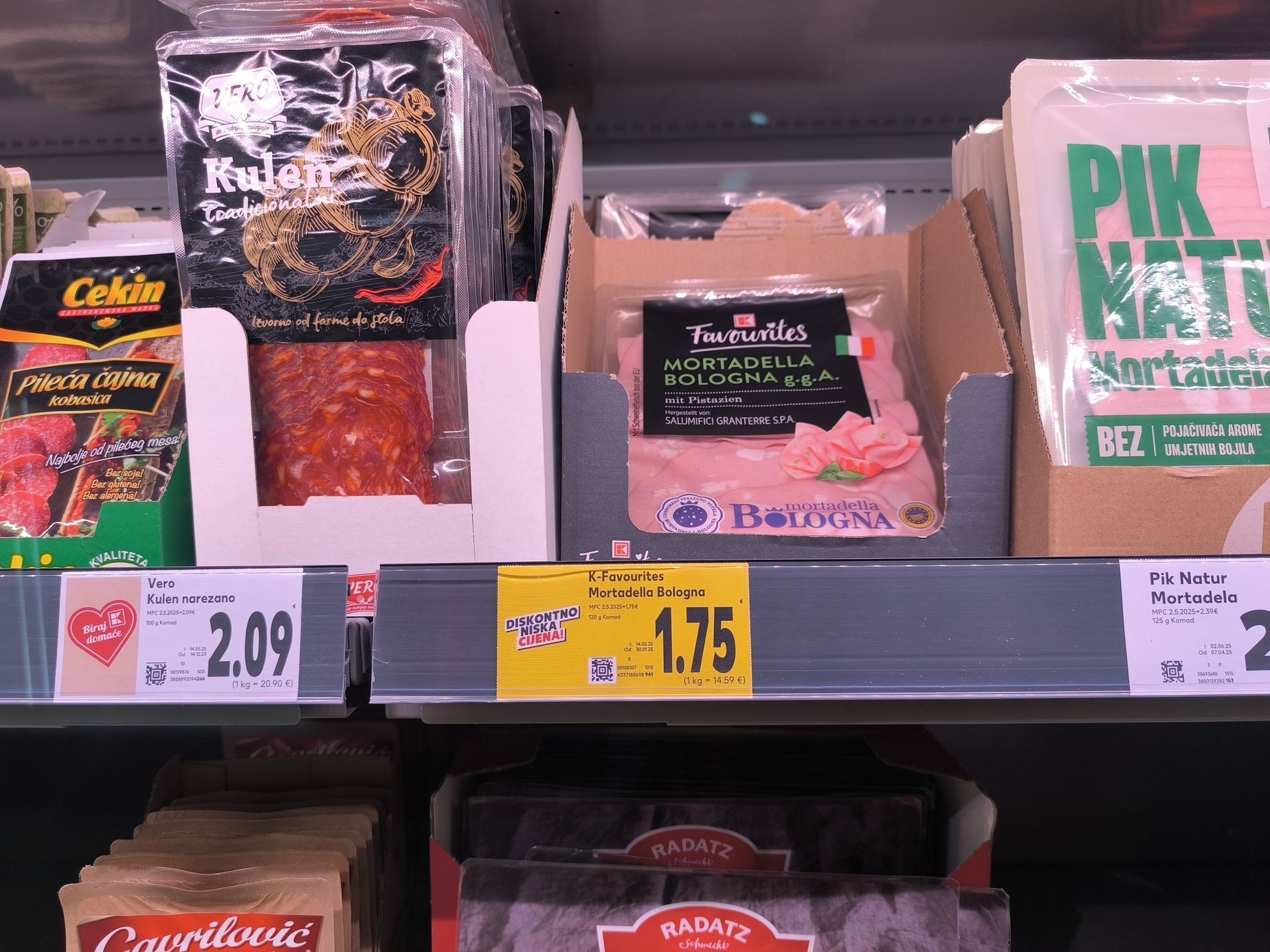 Chorvatsko Kaufland 2025