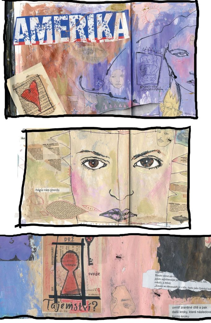 Ukázka z komiksu Alias.