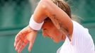 French Open 2015: Polona Hercogová - tetování