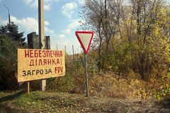 Deník dobrovolníka: Znovu na Ukrajinu. Mrazení u cedule "Tady létají drony"