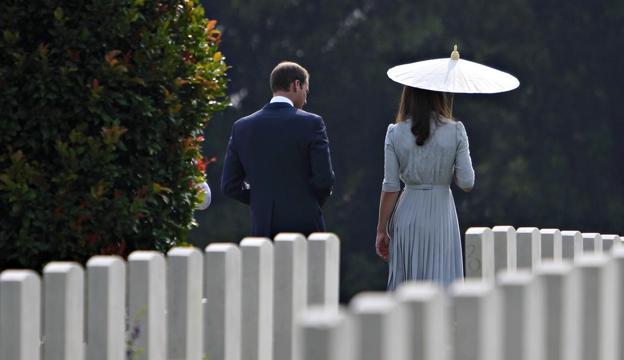 Kate a William na výletě v Singapuru