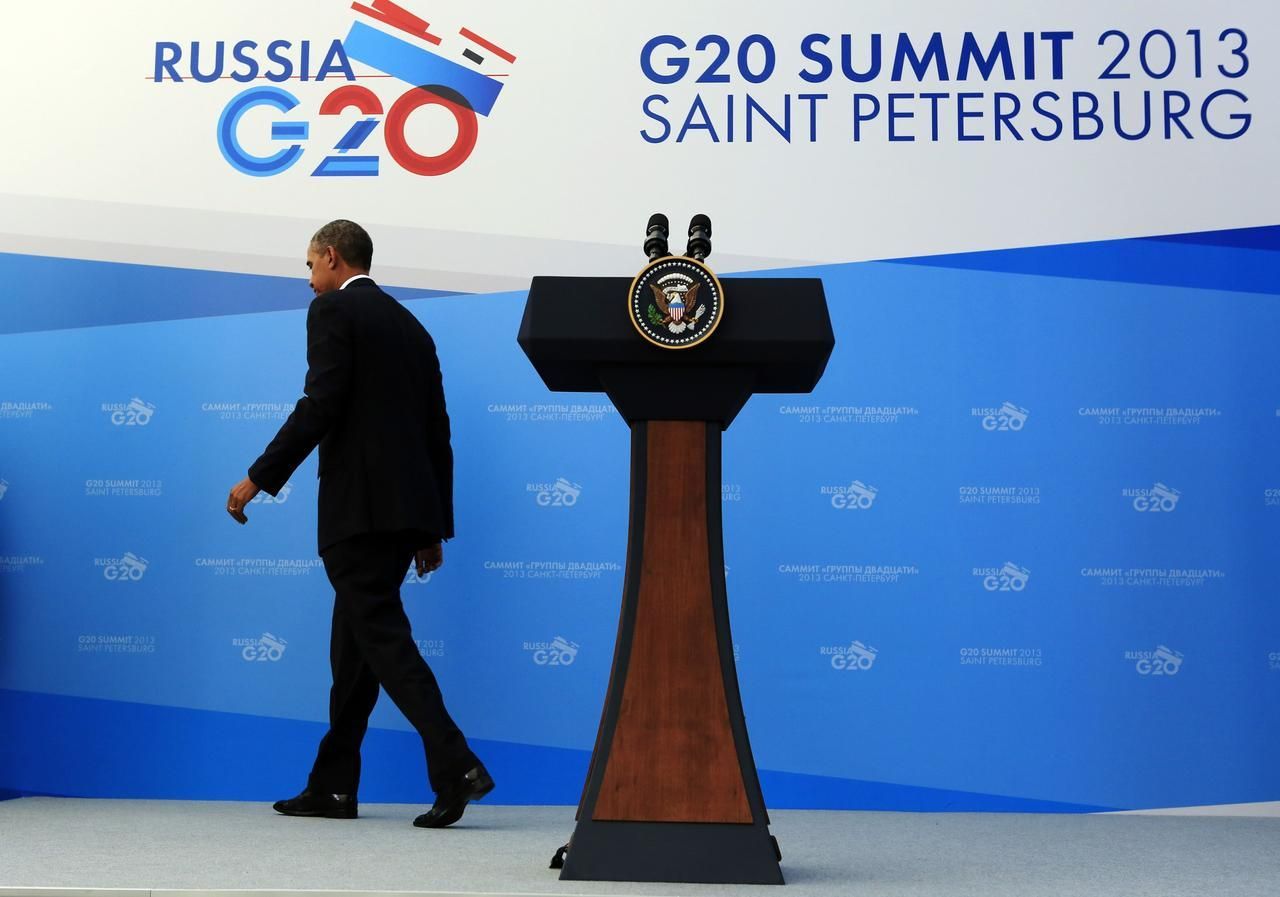 Obama opouští TK na G20