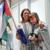 Gaza, flotila, Greta Turnbergová, Global Sumud Flotilla, plachetnice, letiště, Řecko, vyhoštění