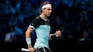 Spain's Rafael Nadal celebrates during his match against Spain's David Ferrer Reuters / Suzanne Plunkett Livepic EDITORIAL USE ONLY.