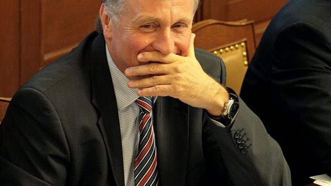 Mirek Topolánek ve sněmovně