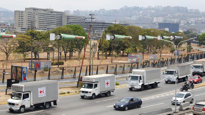 Do Venezuely dorazila humanitární pomoc, jde především o léky a zdravotnické vybavení
