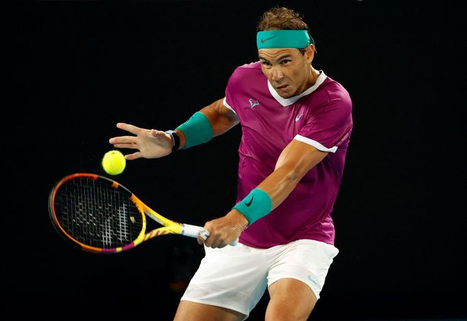 Rafael Nadal ve finále Australian Open 2022