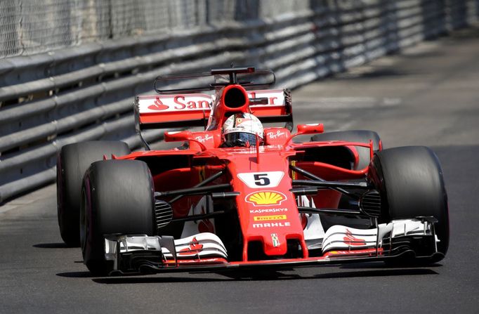 VC Monaka 2017: Sebastian Vettel, Ferrari