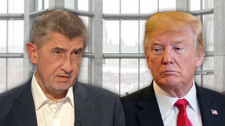 Jsem trošku nervózní, přiznal Babiš. V těchto tématech na něj bude Trump nejtvrdší