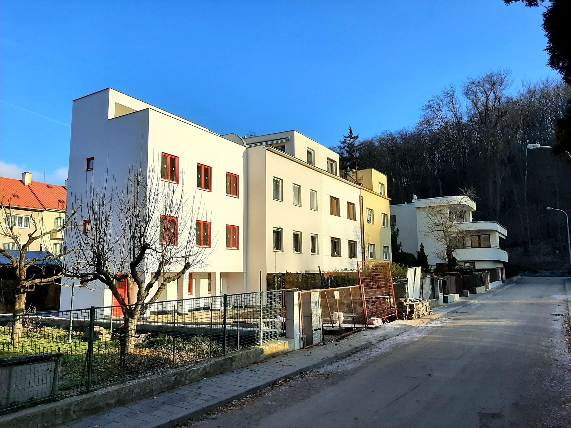 Brno Pisárky, Masarykova čtvrť, vily