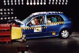 Mezitím podstoupil hatchback crash test u nezávislé instituce EuroNCAP a získal za ochranu pasažerů čtyři hvězdičky.