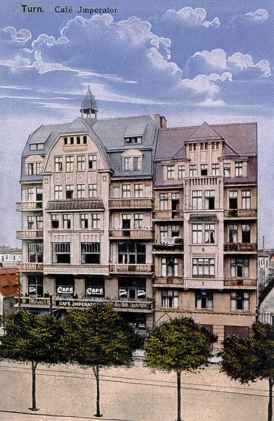 Teplice hotel Imperátor demolice 1920