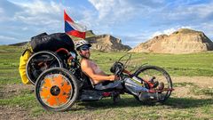 Handbike Kyrgyzstán