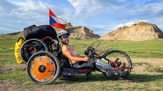 Za hranice možností. Paraplegik Aleš míří na handbiku až do Kyrgyzstánu