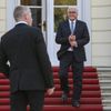 Miloš Zeman na návštěvě Německa, setkání s německým prezidentem Frank-Walter Steinmeierem
