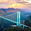 Čína, most, technika, Grand Canyon Bridge