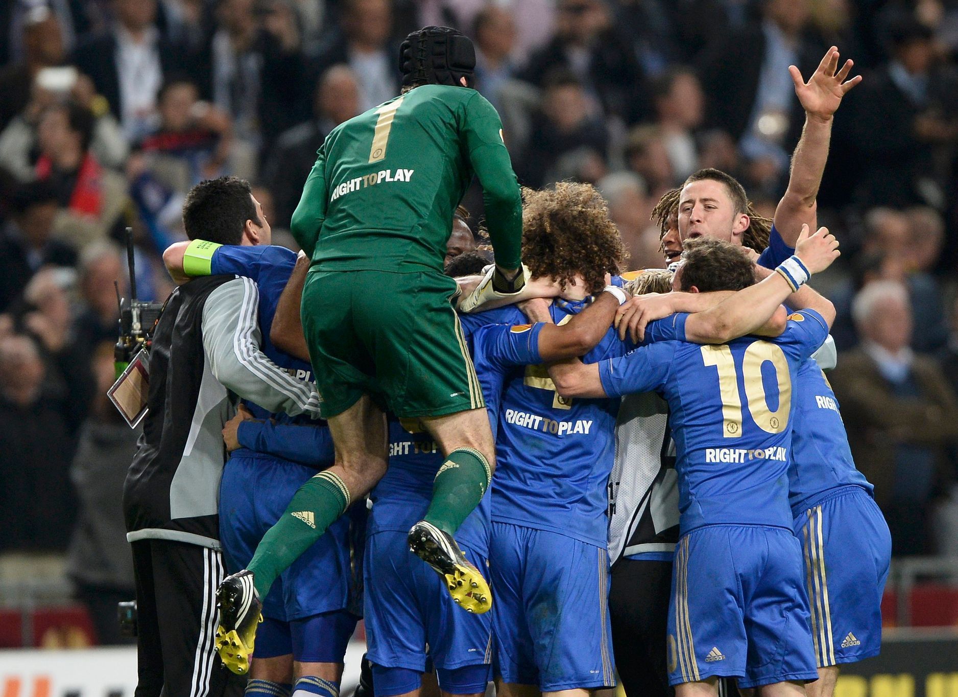 Fotbal, finále Evropské ligy, Chelsea - Benfica: Chelsea slaví vítězství
