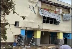 Olympionik natočil zničený stadion v Černihivu. Vybudujeme ještě lepší Ukrajinu, věří