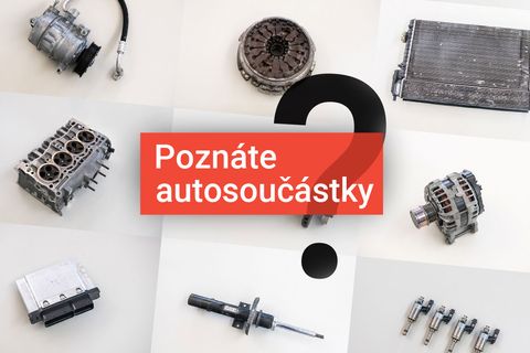 Tyto součástky v autech by měl znát každý. Poznáte, o kterých autodílech je řeč?